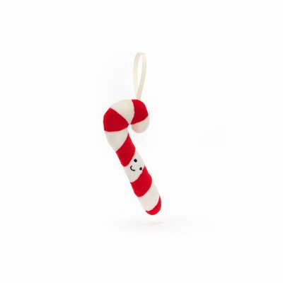 Jellycat Festive Folly Candy Cane Australia | 196450AQE